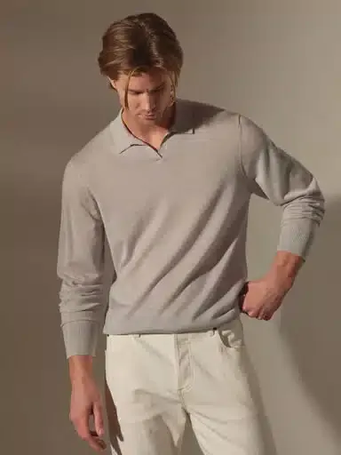 The Classic Knit Polo — NUE