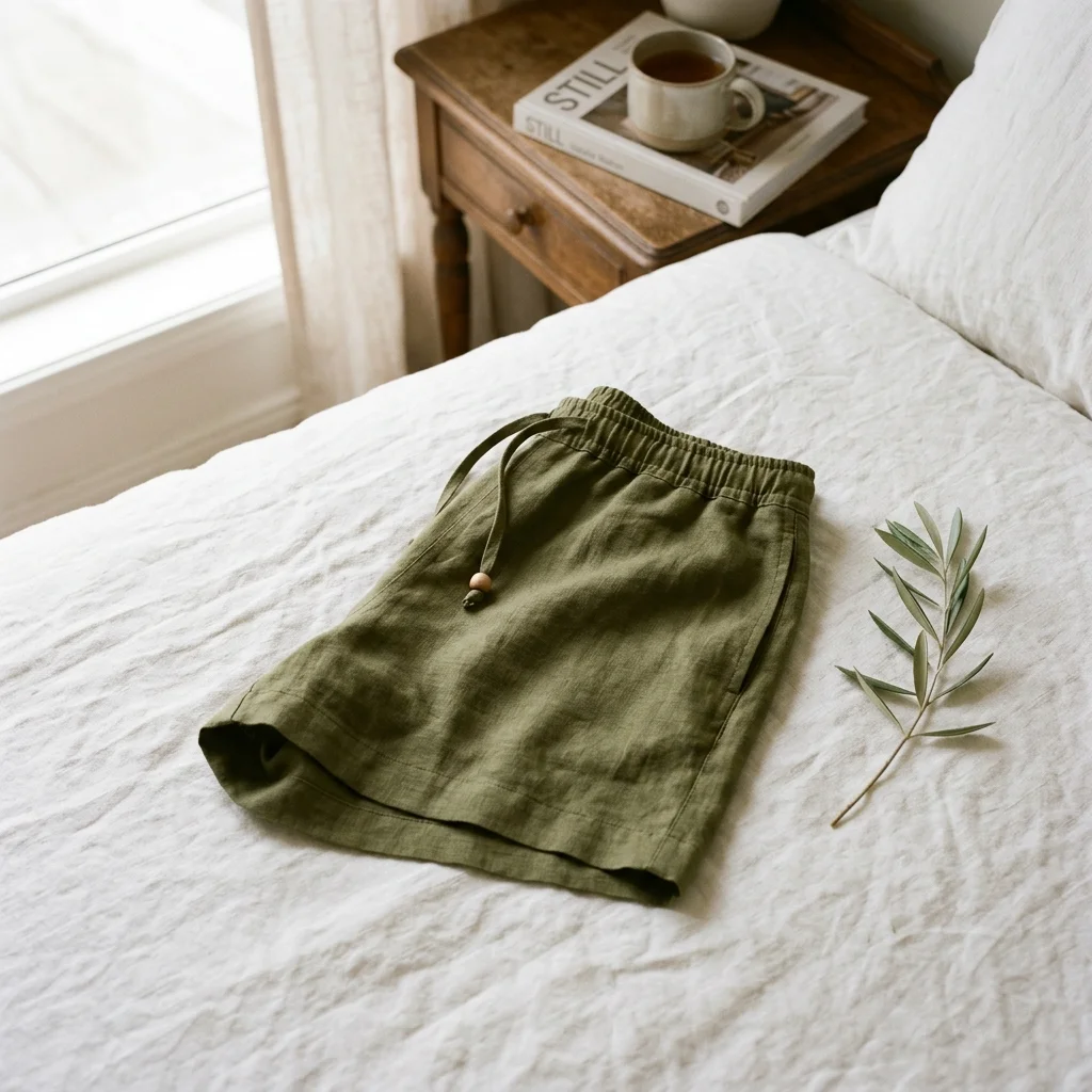 The Silk Linen Trouser — NUE